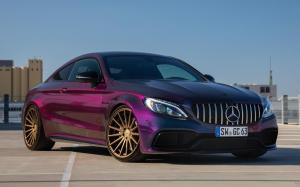 Mercedes-AMG C63 S on Vossen Wheels (VFS-2) 2018 года
